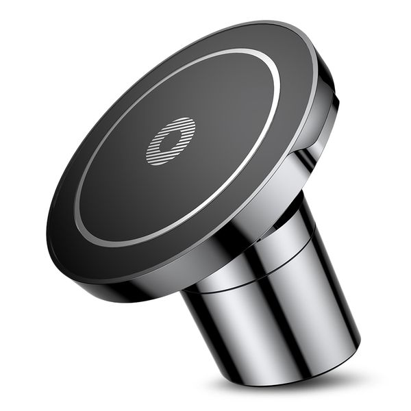

baseus bswc - 01 big ear qi wireless charger magnetic car mount holder clamp and paste stand for iphone x / 8