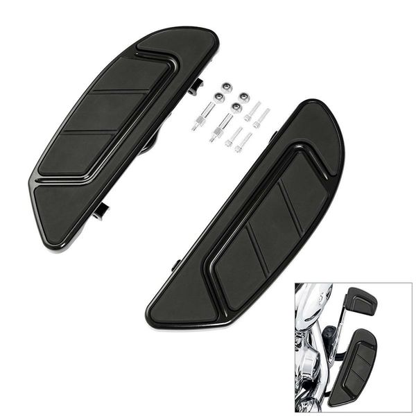 

motorcycle airflow front driver floorboard footboard for touring softail trike cvo road king street glide flhtk flhx fltr
