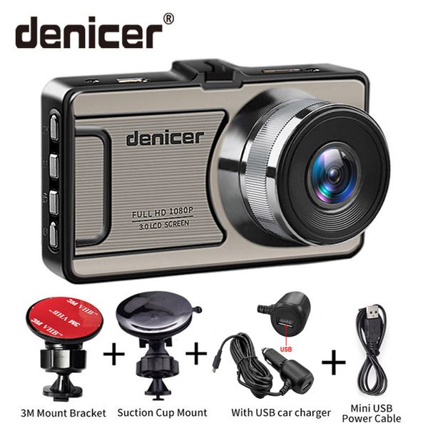 

denicer full hd 1080p dash camera 3.0 inch screen with loop recording/car video recorder dvr with g-sensor/motion detection cam
