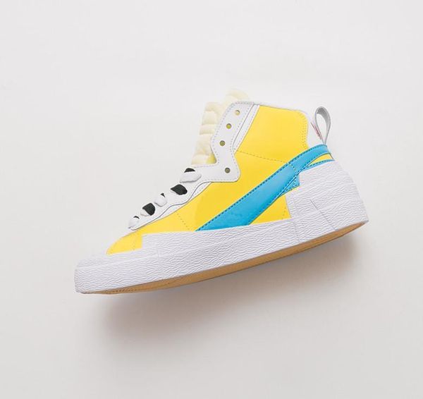 

blazer mid sacai running shoesvarsity maize midnight navy double-stacked tongue black blazer with the dunk mens womens casual sport sneaker