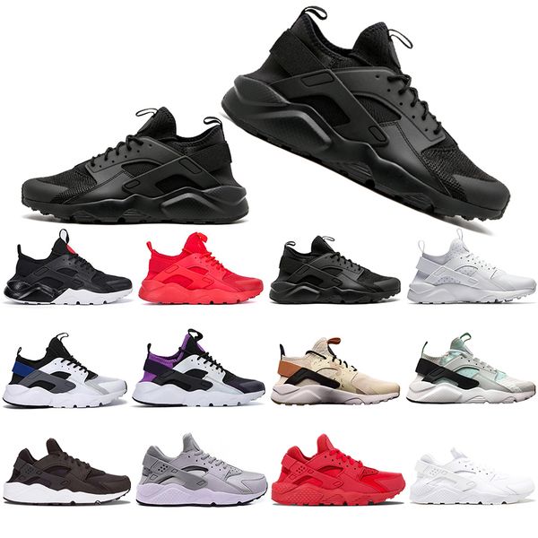 

New Style Huarache 4.0 Running Shoes Men Women Khaki Mint Green Balck White Red Mens Sports Athletic Designer Sneakers Trainers 36-45