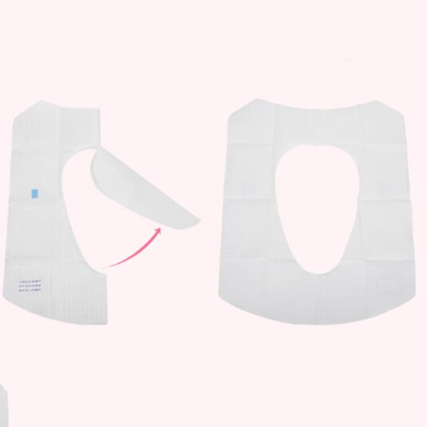 

travel disposable toilet cover maternity travel non-woven universal household toilet bowl paste toilet seat cushion 10pcs