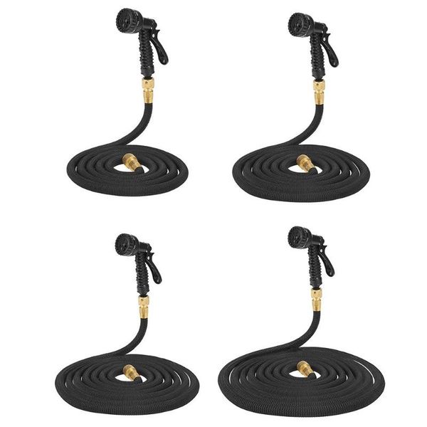 

expandable magic flexible hose car washing sprayer garden watering gun kits