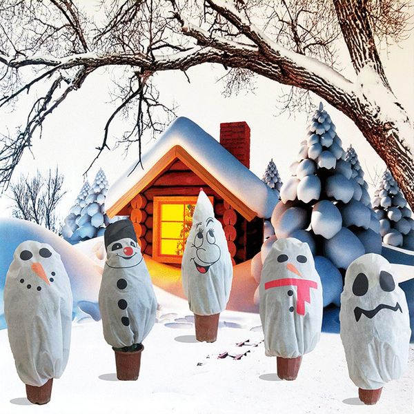 

christmas tree protective cover plant cold and insect proof non-woven tree cover non-woven style random