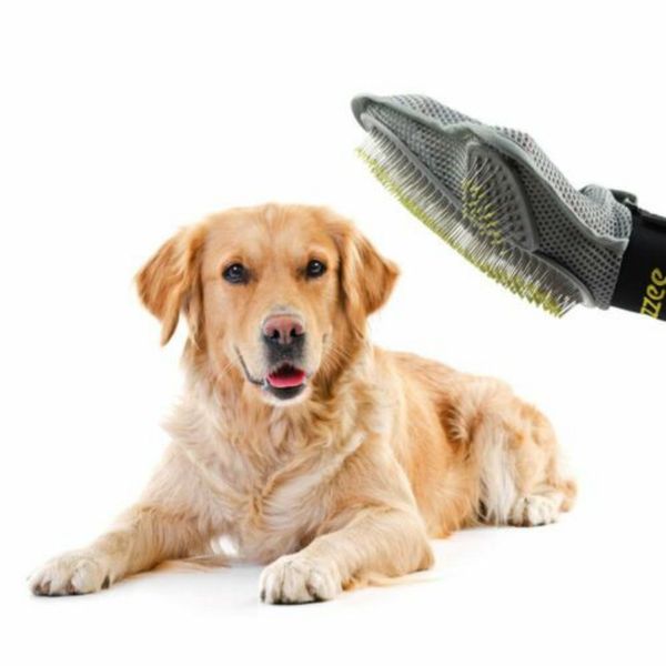 

pet cat grooming glove cat hair deshedding brush gloves dog comb for cats bath clean massage hair remover brush glove