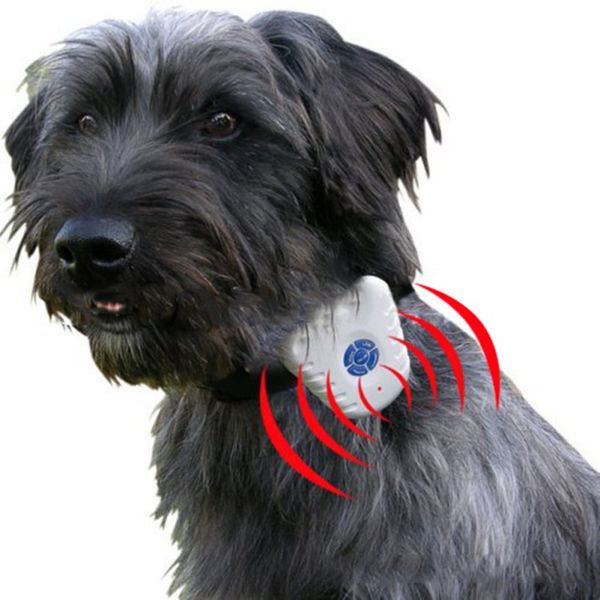 

safe ultrasonic dog pet sbarking anti bark training trainer control collar aa