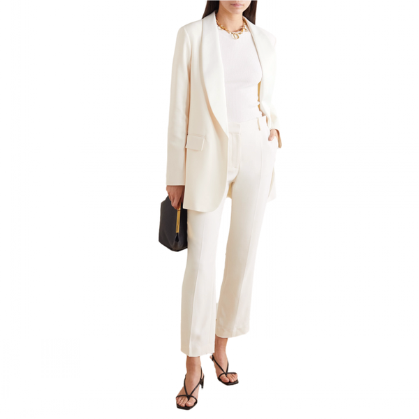 

retro shawl collar bf suits 2020 spring autumn new simple casual women blazers without buckle cool suit ing, White;black