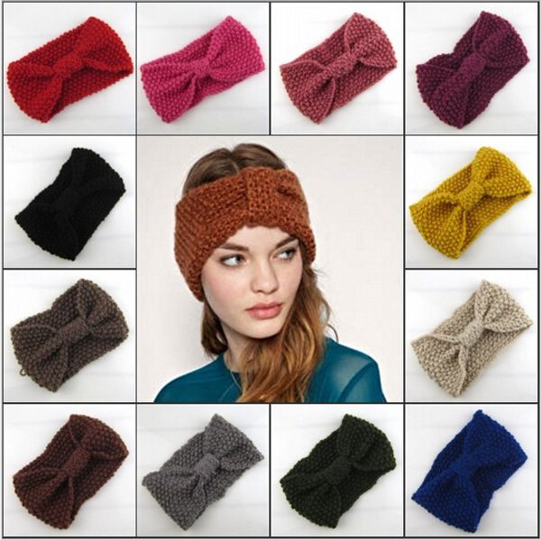 

winter crochet knitted headbands for hair head band turban headband head wrap turbante accessories women bands ribbon 2015