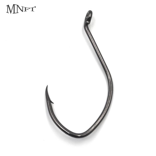 

mnft 6pcs 10/0# saltwater jigging sea fishing hooks carbon steel sharpened catfish fishing hook