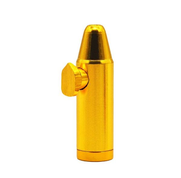 

aluminum tip metal pipe holder snuff metal bullet cigarette auxfl