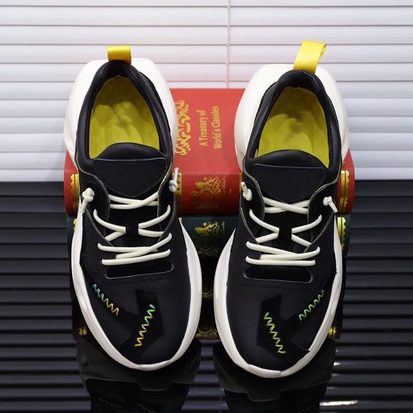 

new cham pion casual shoes leather shoes, non slip and wear resistant sports shoes the trend of the times with the original packaging, Blue;gray