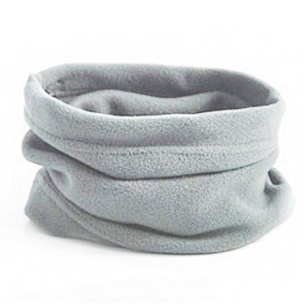 

outdoor riding fleece neckerchief pullover neck gaiter multi-functional winter headwear warm keeping mask hat for men and women, Black;white