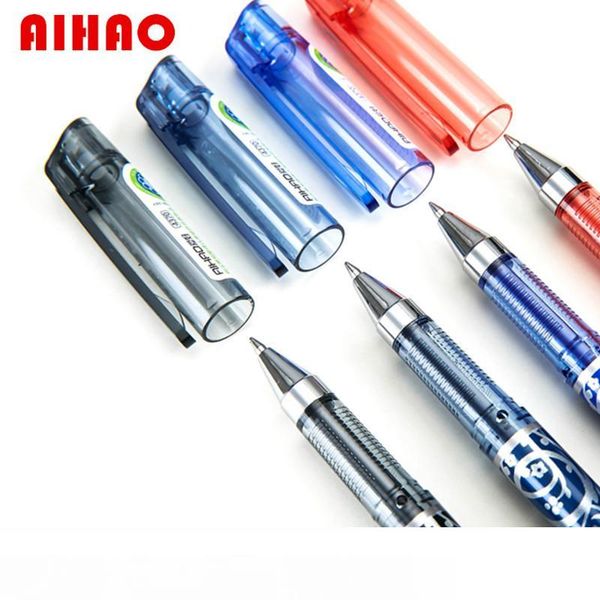 

написание бесплатная доставка 12 шт. лот aihao 4370erasable pen унисекс 0.5 мм ручки магия стираемая ручка гелевая ручка канцелярские офис ш