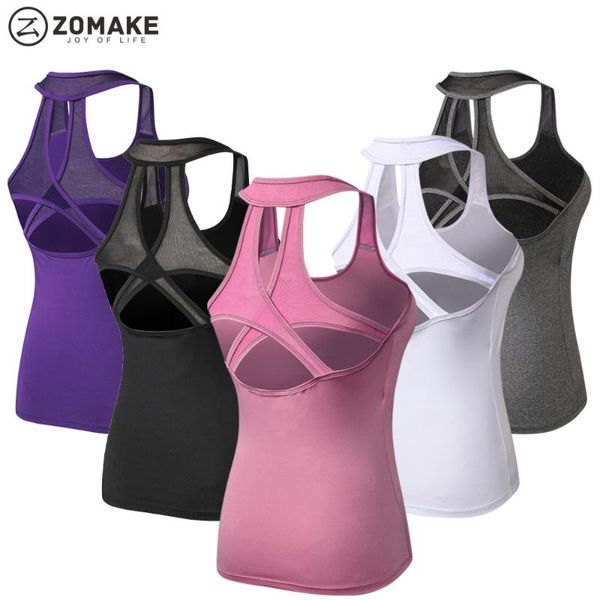 

2020 yoga vest women sports tank duick dry fitness woman sport shirt gym yoga female t shirt sleeveless, White;red