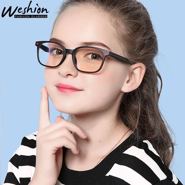 

youth teens anti blue light glasses kids boy girls optical tr90 frame children anti filtter eyeglasses for computer moblie 2020, White;black