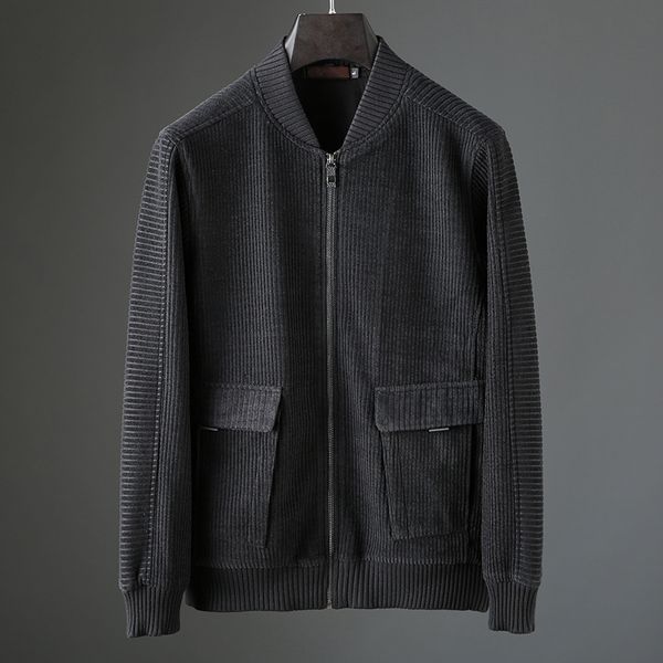 

men's jackets jsbd autumn and winter quality good goods recommended skin-warm warm retro corduroy jacket men casual pilot baseball coll, Black;brown