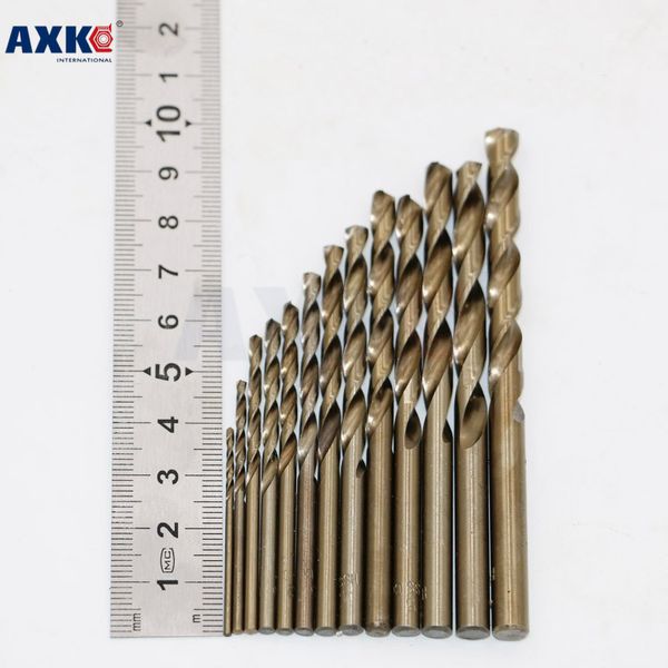 

13pcs/set m35 speed steel drill bit set tool 1.5mm - 6.5mm containing 5% cobalt content dt107