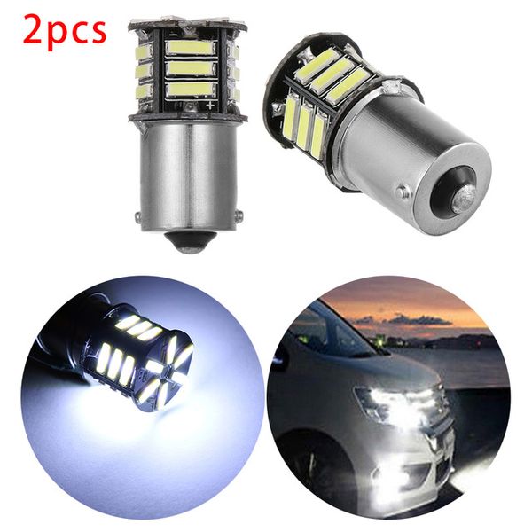 

2pcs dc12v 500lm canbus led tail backup reverse lamp light bulb ba15s 1156 7506 white signal light