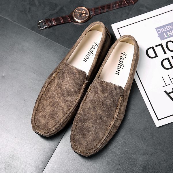 2019 New Men Loafers Moccasins Handmade 