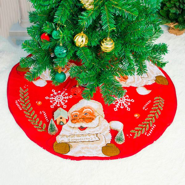 

10#christmas tree skirt home xmas party floor carpet decor party ornaments christmas decorations for home