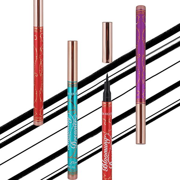 

women black waterproof eyeliner liquid pencil portable non dizzy eyeliner make up pen