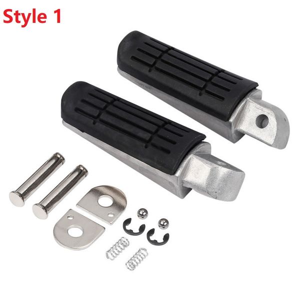 

2 style rear footrest foot pegs for yamaha fjr1300 fz400 fz6r xjr400 xjr1200 xjr1300 xj6 fz6n 2004-2006 2005 motorcycle