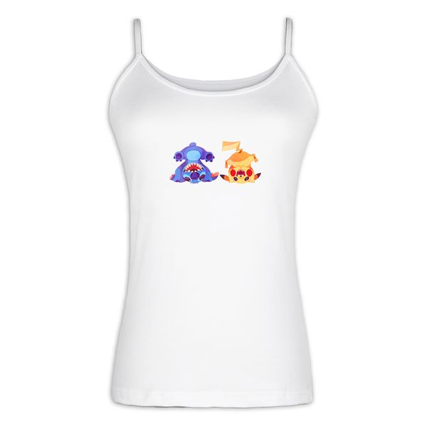 

public enemy detective sherlock holmes ohana means family ladies vest singlet cotton strappy tank, White