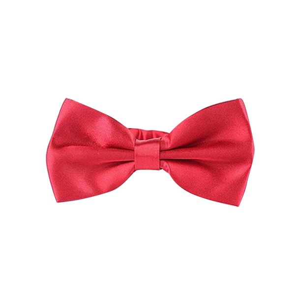 

gentleman classic satin bowtie knot male polyester necktie wedding party adjustable bow tie, Blue;purple