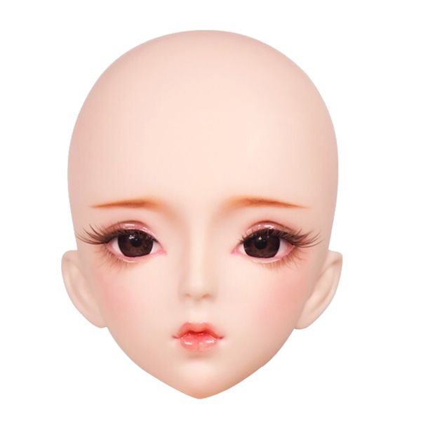 

1/3 girl doll head molds with make up replacements parts for diy dolls making