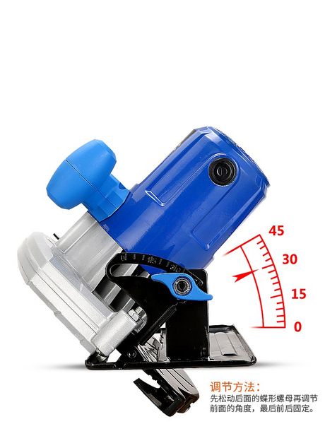 

electric circular saw 10 inch woodworking portable saw cutting machine household table flip