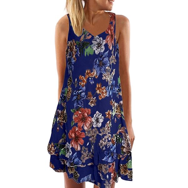 

women o-neck summer dress half sleeve folk-custom print patchwork mini vintage dress party beach dresses summer dresses 2019 new, Black;gray