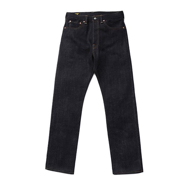 

bob dong 28oz selvedge denim jeans for men heavyweight slim fit straight, Blue