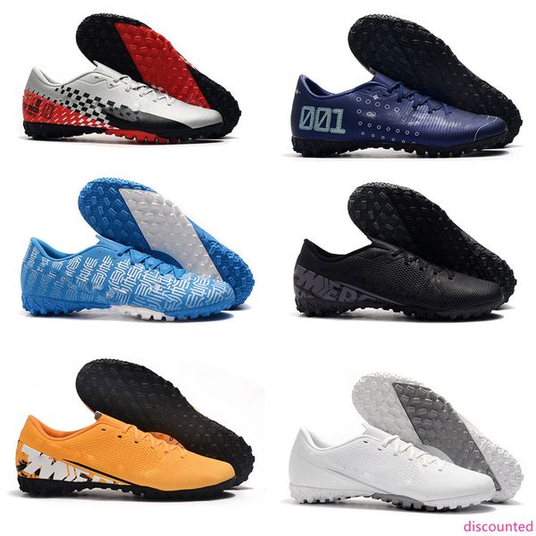 

2020 mens soccer shoes mercurial vapors 13 pro tf indoor soccer cleats cr7 cristiano ronaldo football boots njr neymar scarpe calcio