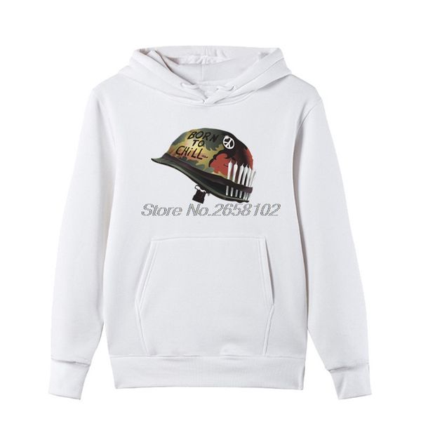 

new born to chill love peace hoodies men's casual cotton sweatshirt hip hop coat harajuku streetwear fitness, Black