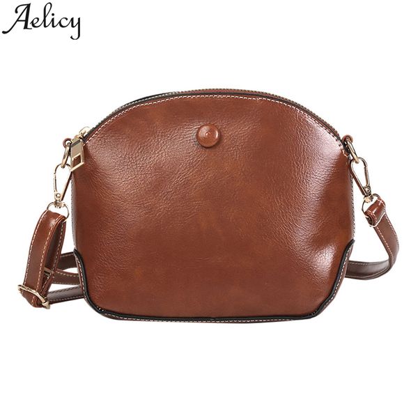 

aelicy crossbody phone bag for women new fashion shell retro port wind zipper single shoulder diagonal package small square bags