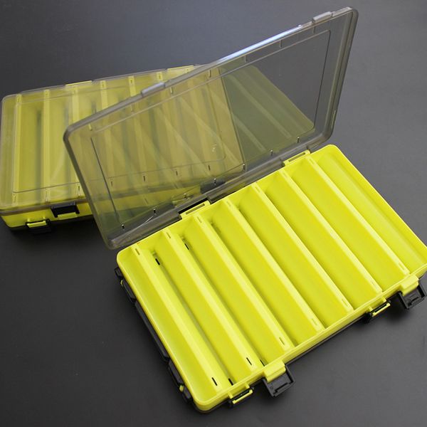 

fishing lure box double sided tackle box fishing lure egi squid jig pesca accessories minnows bait tackle container