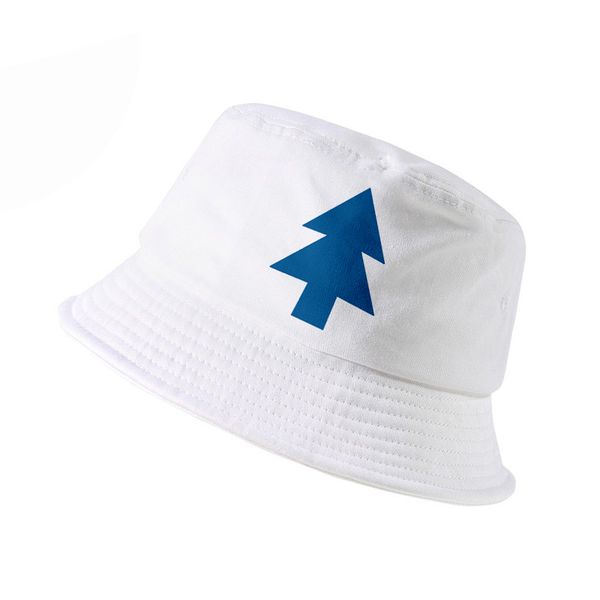 

women men gravity falls bucket hat curved bill blue pine tree dipper gravity falls panama fishing hat