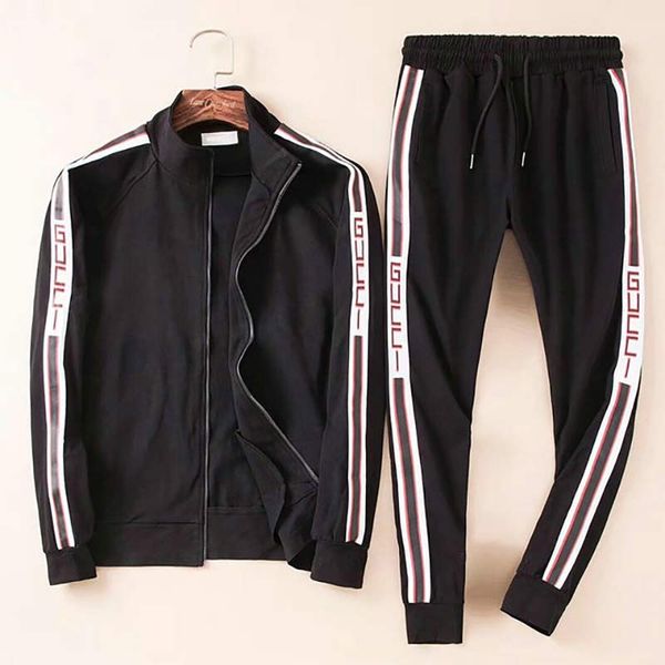 

2019 mens casual tracksuits r print sweatsuits casual coats jackets casual sweatshirts a12, Gray