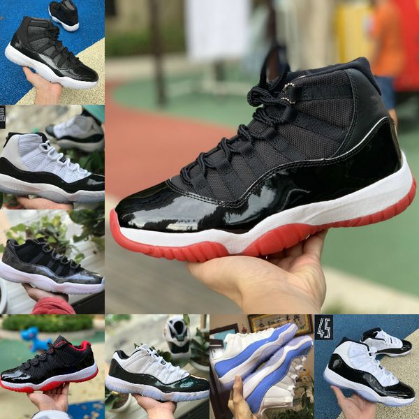 

11 xi jumpman basketball bred shoes high concord 45 space jam bred 2020 retroes 11s men sneakers sport running shoes low snake navy trainers