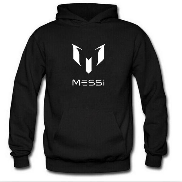 

messi hoodie men messi 10 print sportwear men hoodies sweatshirts casual coat slim fit hoody fleece harajuku hooded tracksuit, Black