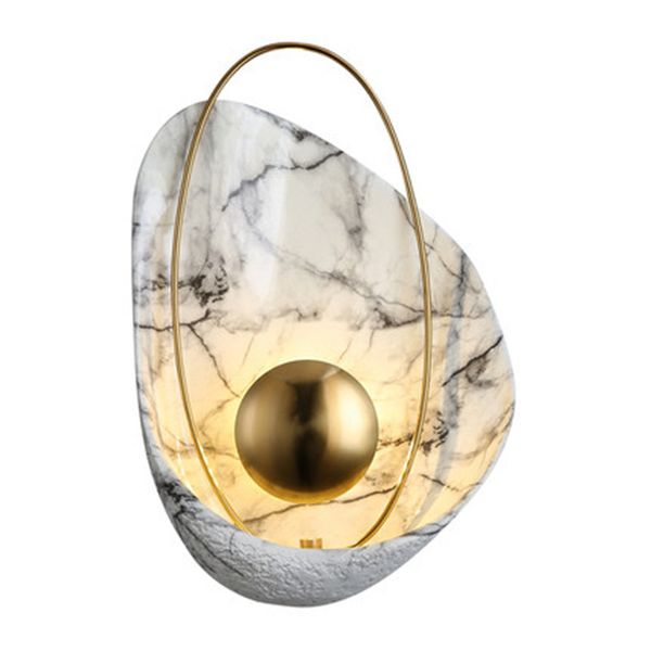 

nordic style creative shell shape bedside led wall lamps living room bedroom corridor wall sconce lighting ing