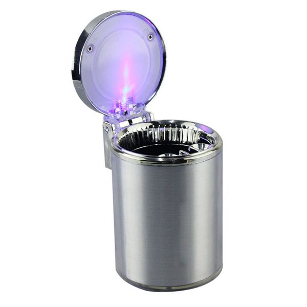 

selling movable ashtray car led light ashtray auto travel cigarette ash holder cup interior accessories