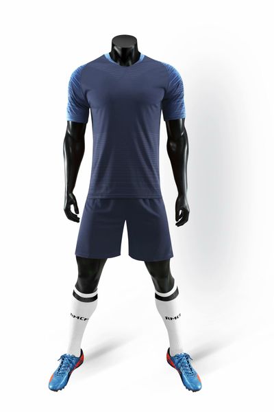 

custom shop football jerseys customized football apparel sets with shorts clothing uniforms kits sports design mens football b39-09, Blue;black