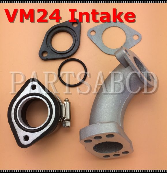 

pit dirt bikes vm24 manifold flange carb intake pipe gasket adapter boot rubber flange set for 150cc 160cc 200cc 250cc bikes