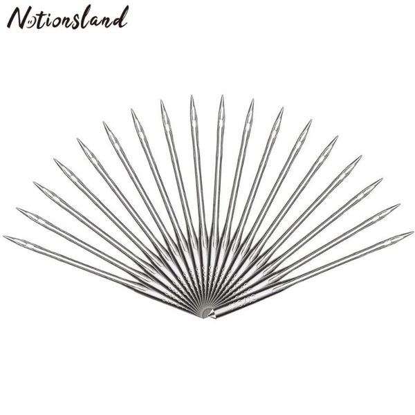 

10pcs silver sewing machine needles ball point head 75/11 80/12 90/14 100/16 110/18 jeans&general home steel sewing needles, Black