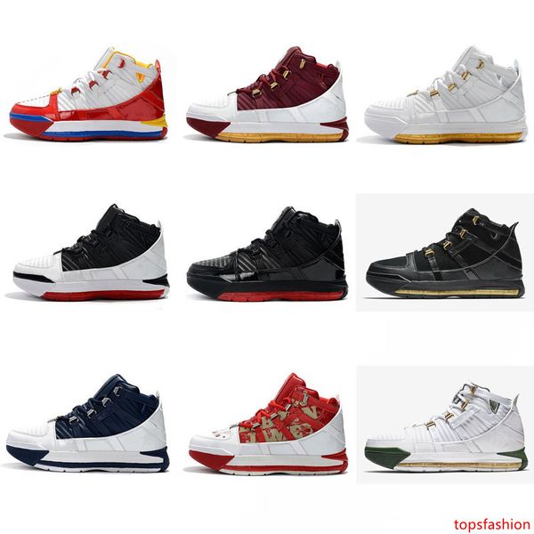 

lebron iii 3 home men basketball shoes lebron 3 white navy superbron zoom ctk men sports sneakers shoes