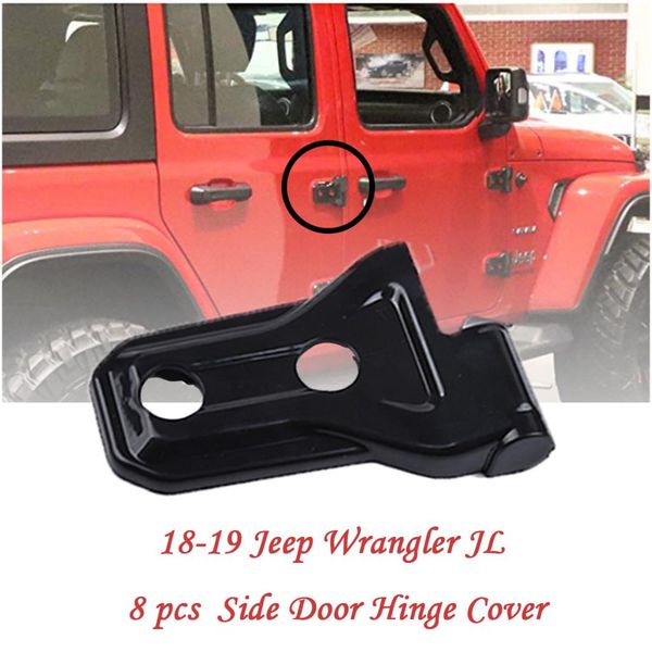 

door cover for car door hinge exterior decorative cover for jeep wrangler jl