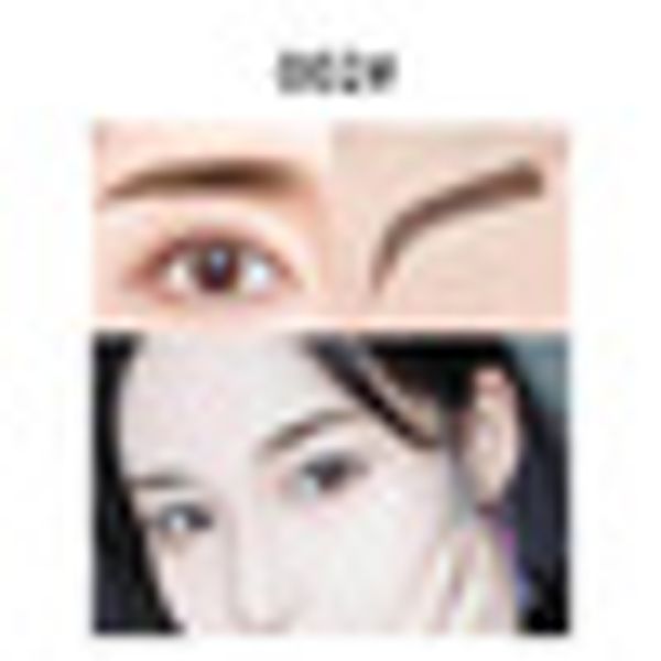 

20g liquid eyebrow pen waterproof fork tip brush sketch eye makeup cosmetic tool