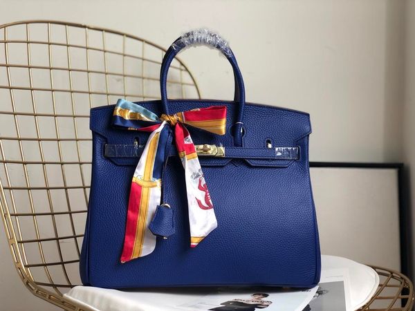 

designer-handabgs hamz luxury purse handbag genuine leather litchi pattern 25cm 30cm 35cm designer bags real leather handbag