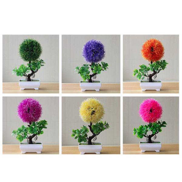 

artificial snapdragon shape plant bonsai for home dinning table ornament